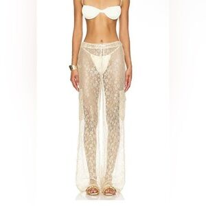 Revolve Sexy Sheer Lace Swim Cover up